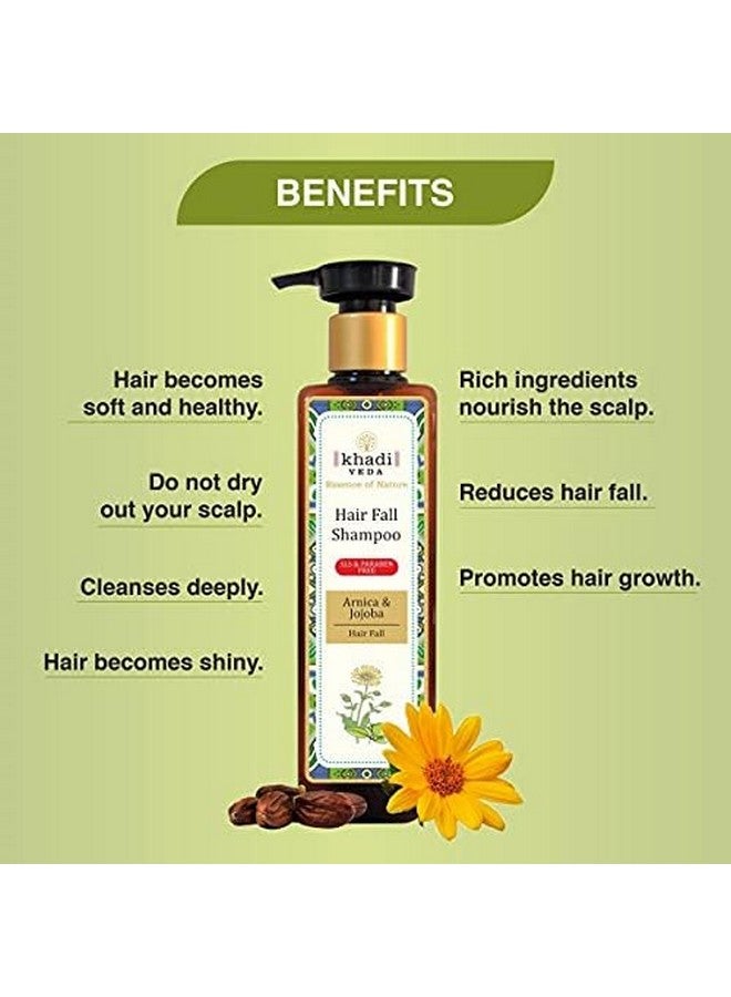 khadi veda Arnica & Jojoba Hair Fall Shampoo 200 Ml (Pack Of 2) - Image 5