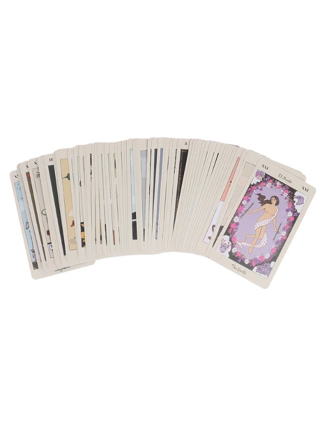 NIBEMINENT The Carolodis Shadowscape Tarot Card Series - A mysterious tarot card deck with a PDF guide manual - Suitable for beginners in divination magic alchemy - Moon phase interpretation - Image 5