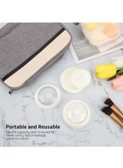 Excefore Powder Puff Box, Body Powder Container After Bath, Baby Powder Case, Baby Body Care Powder Box, Cosmetic Bath Powder Container for Home Travel(15g)  - Image 5
