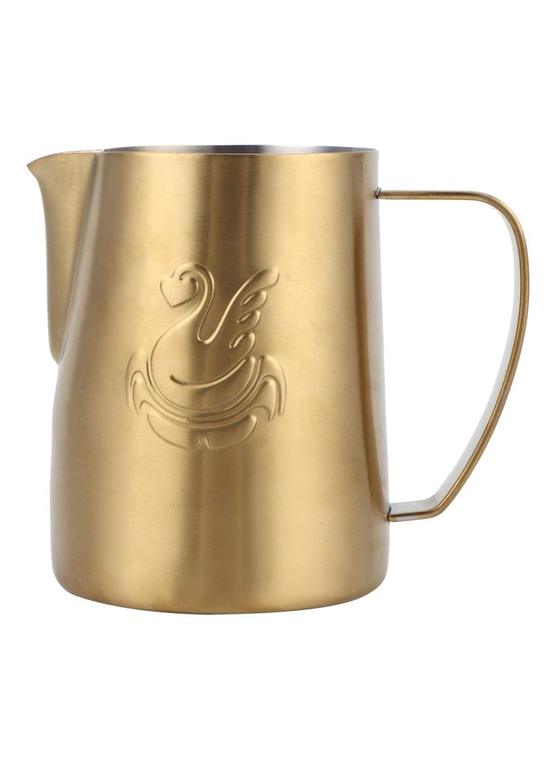 Foam Jug for Coffee, Milk, Stainless Steel, Foam Cup - Barista, Milk Pitcher, Espresso, Cappuccino, Latte Art, Milk Pitcher, Steam Jugs, Multi-Purpose Coffee Cup 600ml, ace  - Image 2
