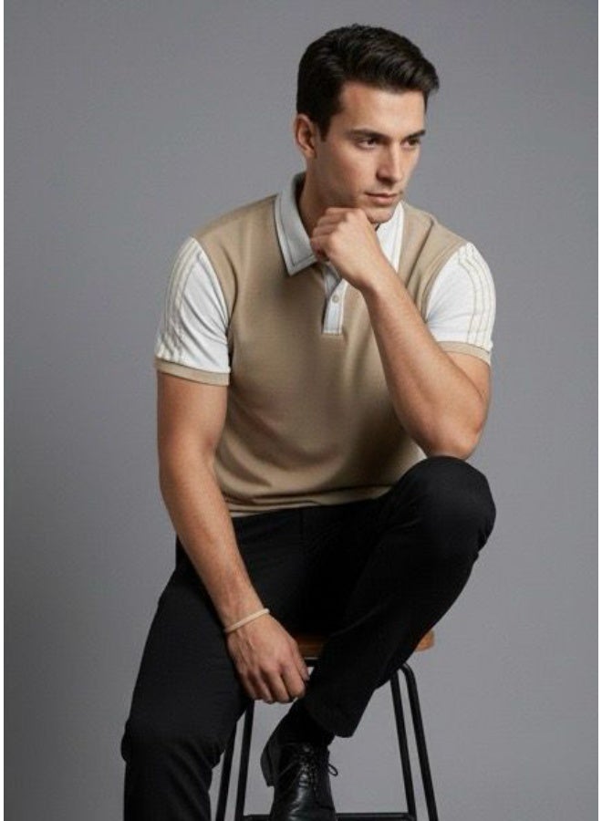 Dayton Men's Polo T-Shirt | Pure Cotton Regular-Fit Tee In Basic Colors | Comfortable And Stylish Everyday Wear - Image 2