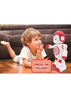 Lexibook Lexibook Powerman Baby Smart Interactive Toy Learning Robot for Kids Dancing Plays Music Quiz Numbers Shapes Colors Boy Girl Junior Red/White  - Image 5