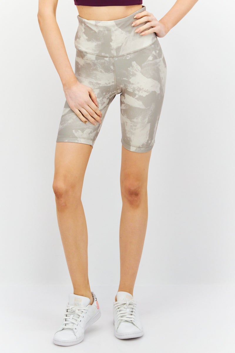 Reebok Women Sportswear Fit Yoga Legging Shorts, Multicolor - Image 1