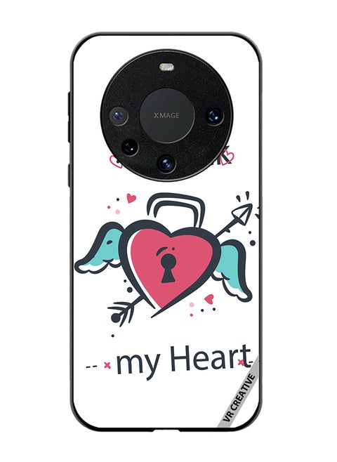 Protective Case Cover For Huawei Mate 60 Pro Plus Unlock My Heart Design Multicolour
