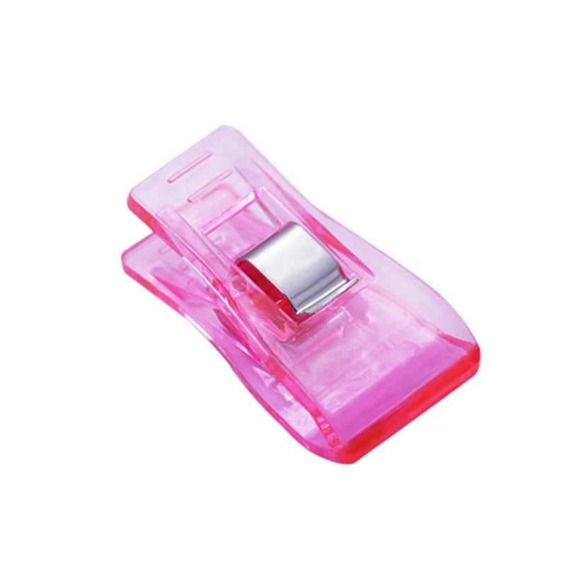Color Plastic (Small Clip) Sewing Tools Material Wrapping Sealing Clip Home Office Stationery - Image 1
