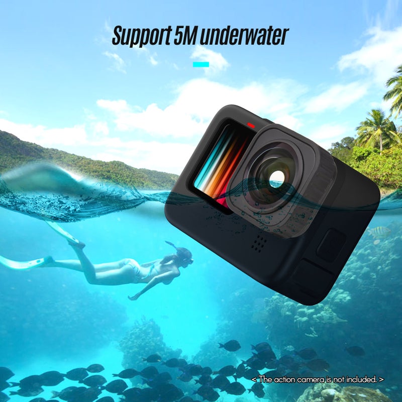 Max Lens Mod 155 Degree Wide Angle 5m Waterproof Compatible with GoPro Hero 9/ 10Black - Image 4