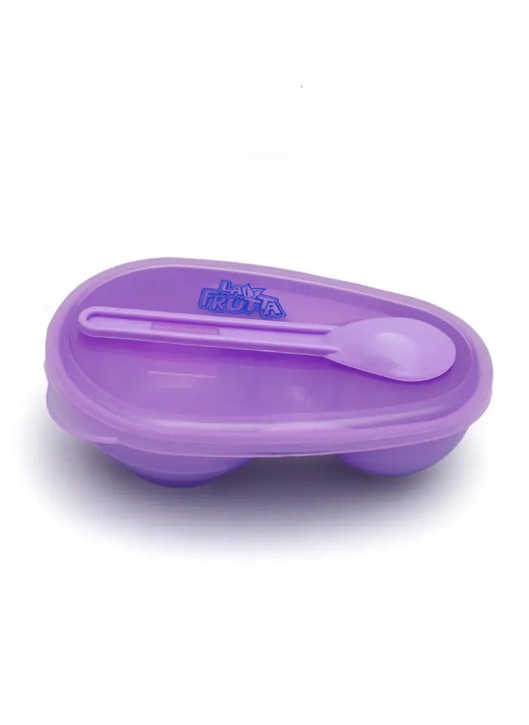 La Frutta La Frutta Baby Bowl with Spoon - Multicolor  - Image 1
