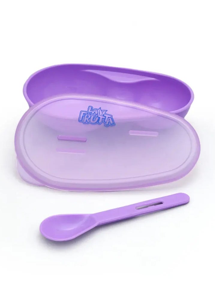 La Frutta La Frutta Baby Bowl with Spoon - Multicolor  - Image 2