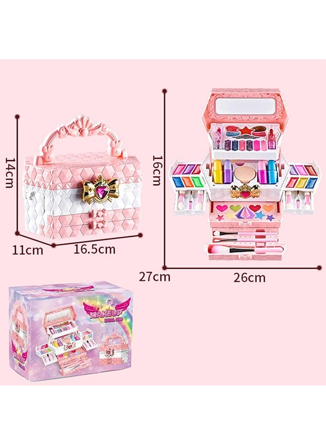 Beauenty Kids Makeup Kit for Girl, Real Makeup Set for Girls, Safe Washable & Non-Toxic Kids Makeup Toys for Girls Aged 3+ Year Old, Girls Birthday Gifts - Image 5