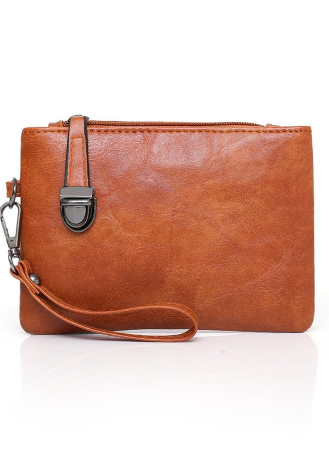Stylish Women's Cross-body Bag 4PCS Set Of Retro Handbag Brown - Image 2