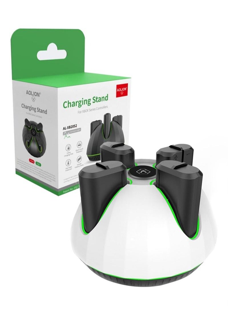 AOLION - Rechargeable Battery Pack for Xbox Controller, 4x1100mAh Battery with Charger, Rechargeable Battery Charger Compatible with Xbox Series X|S/Xbox One/Xbox One S/X Controllers - Image 1