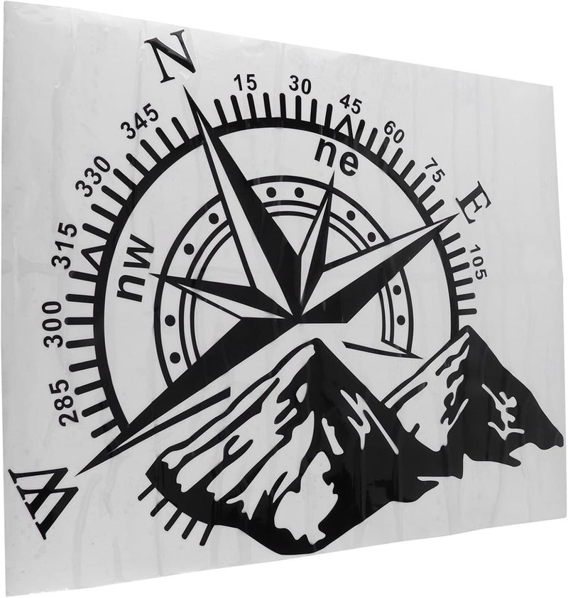 Car Sticker Decal, 50x60cm, Black, Self Adhesive, Durable Fade - Precise Cut, Easy Installation for JK CJ TJ YJ - Image 5
