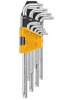 INGCO Hex Key Torx Set 9 Pcs With Holder 