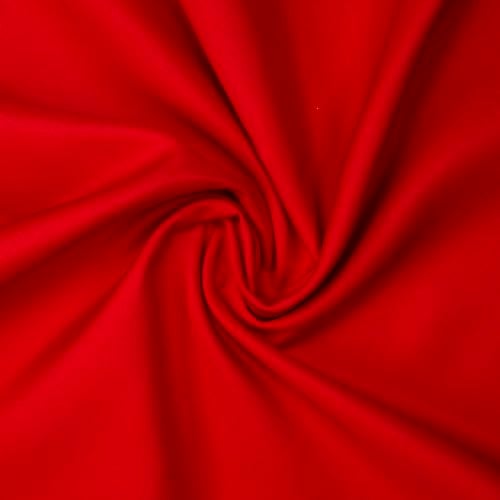 Gee Di Moda Rectangle Tablecloth - 90 x 132 Inch Red Table Cloth for 6 Foot Table with Floor-Length Drop - Heavy Duty Washable Fabric - 6 Ft Buffet Table, Holiday Party, Wedding & Baby Shower - Image 5