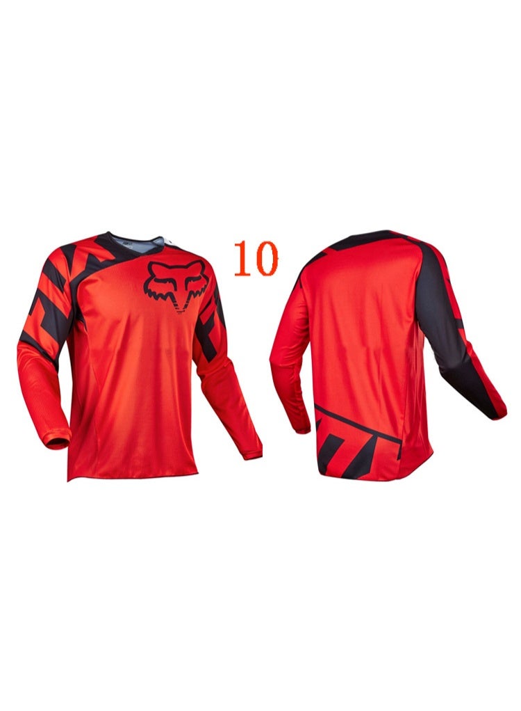 Fox Men's Outdoor Cycling Suit Off-road Road Mountain Bike Cycling Tops - Image 1