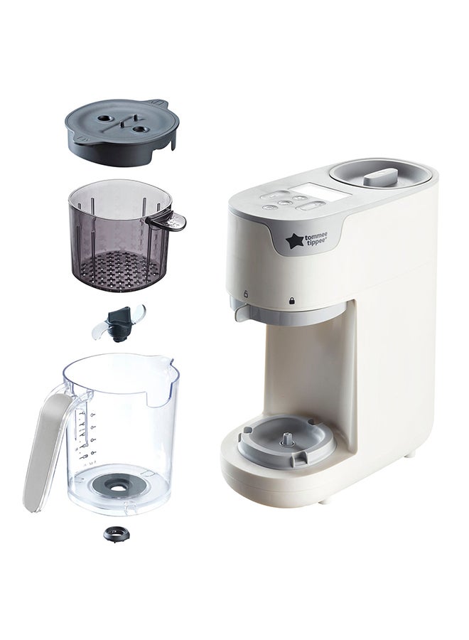 tommee tippee 6 In 1 Quick-Cook Baby Food Maker -White - Image 4