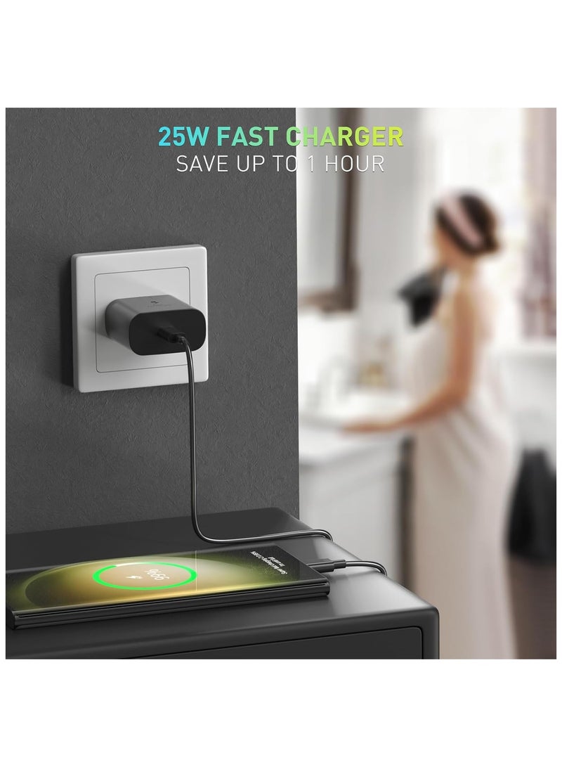 25W Fast Charger - USB C Wall Charger with USB-C Cable, Super Fast C Adapter, PPS 25W C Plug - Image 5