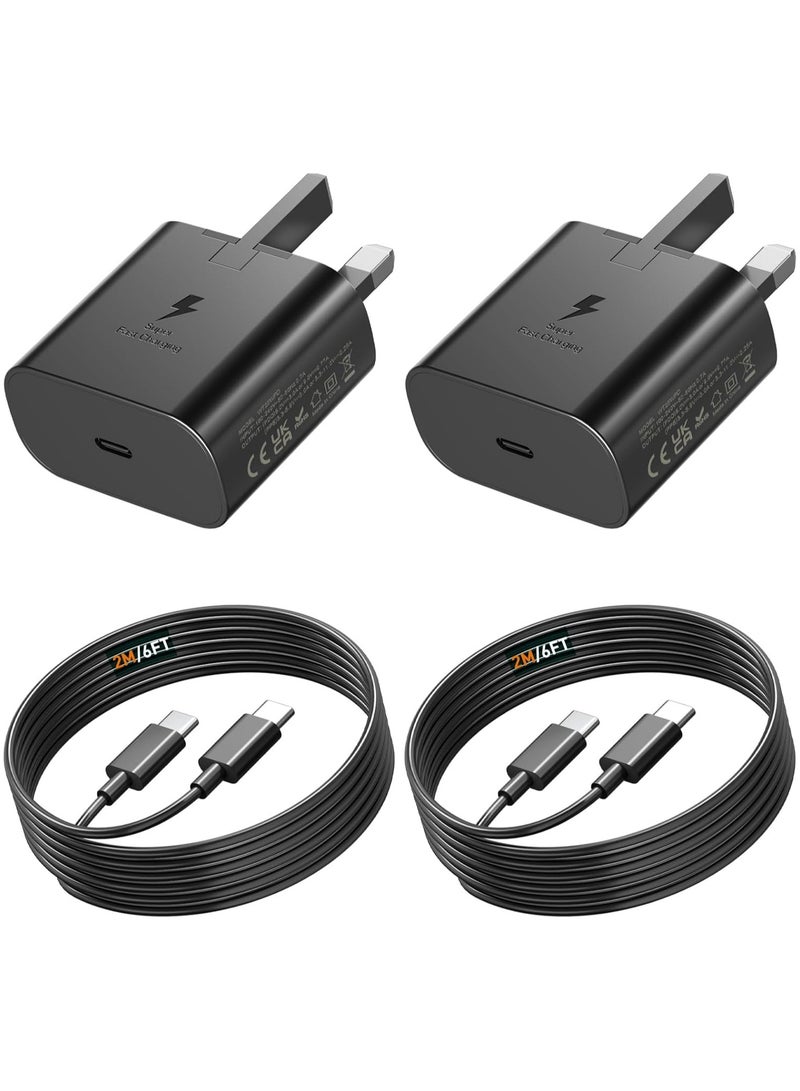 25W Fast Charger - USB C Wall Charger with USB-C Cable, Super Fast C Adapter, PPS 25W C Plug - Image 1