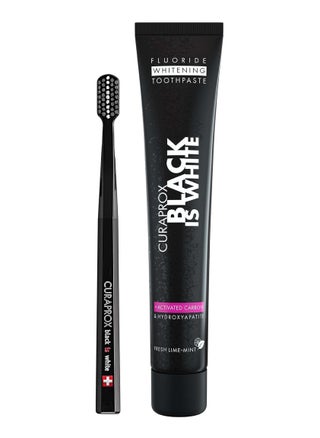 Black is White Toothpaste, 60ml + CS 5460 Ultra-Soft Toothbrush - Activated Charcoal Whitening Toothpaste Set - pzsku/Z818AFD784A6DA5B8B7B1Z/45/_/1708110706/0bb0c3fe-1fdc-4488-8a46-adcdd760ebdf