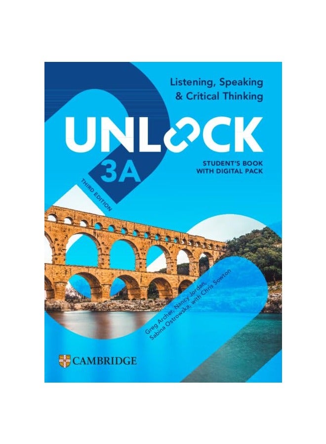 Unlock Level 3A Listening Speaking And Critical Thinking Students Book With Digital Pack