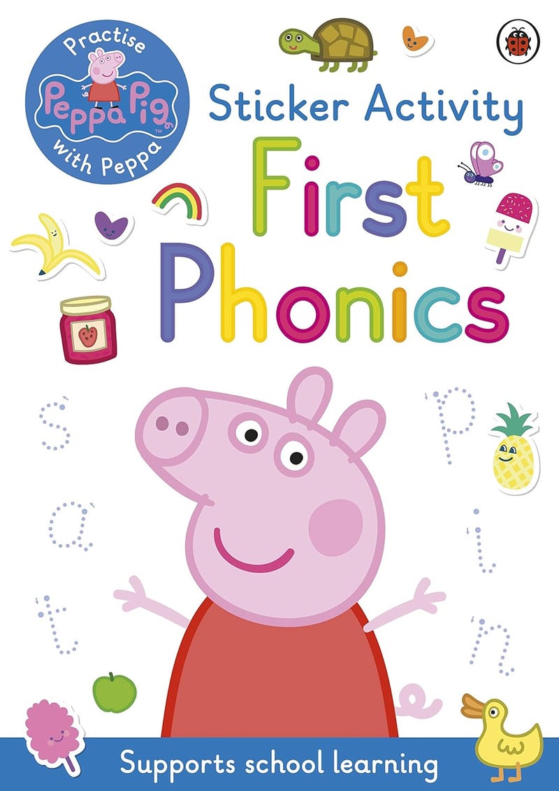 Peppa Pig: First Phonics: Sticker Activity Book - Image 1