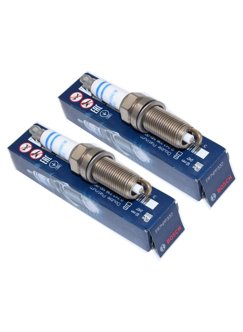 BOSCH BOSCH SPARK PLUG  N42,N45,N46,N52,N62 FR7NPP332 pack of 2 - Image 1