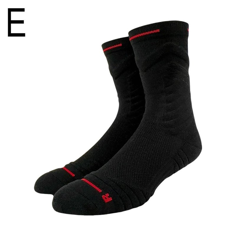 Basketball socks, Bullfighting 2.0, Men's high-top sports terry cloth sole, professional long/mid-calf running socks, suitable for actual combat. - Image 1