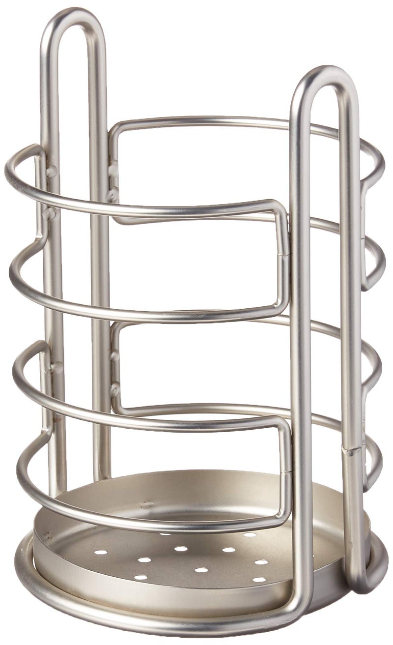 Spectrum Diversified Euro Utensil Holder  Satin Nickel - Image 1