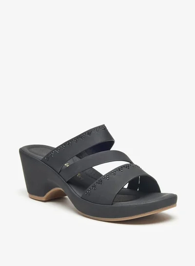 Le Confort Women Embellished Slip-On Sandals with Block Heels
