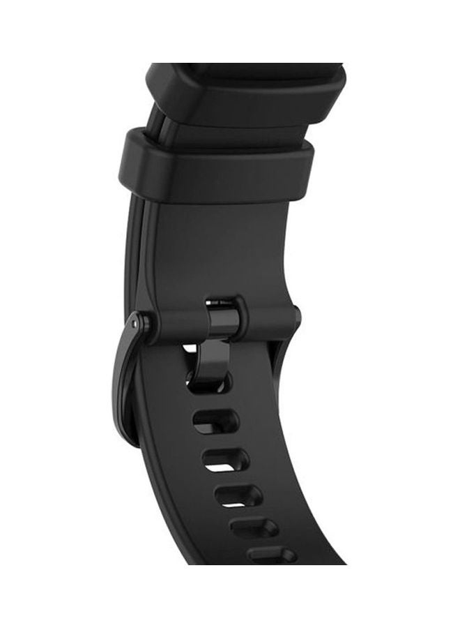 HuHa Replacement Strap Watchband For Apple Watch Series 7 45mm / 6 / SE / 5 / 4 44mm / 3 / 2 / 1 42mm Black - Image 2