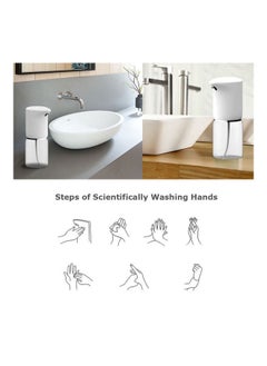 NIBEMINENT Automatic Gel Type Infrared Soap Dispenser NA-H7531 Clear/White  - Image 2