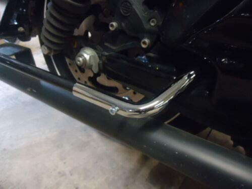 Eagle Skull 2014-2024 Chrome Remove Saddlebag Bar Guard Guards Eliminator Support Bracket Harley Davidson Touring like Electra Glide Road King Ultra Classic Limited CVO 14-24 # 90200981 Saddle bag Support Kit NEW - Image 2