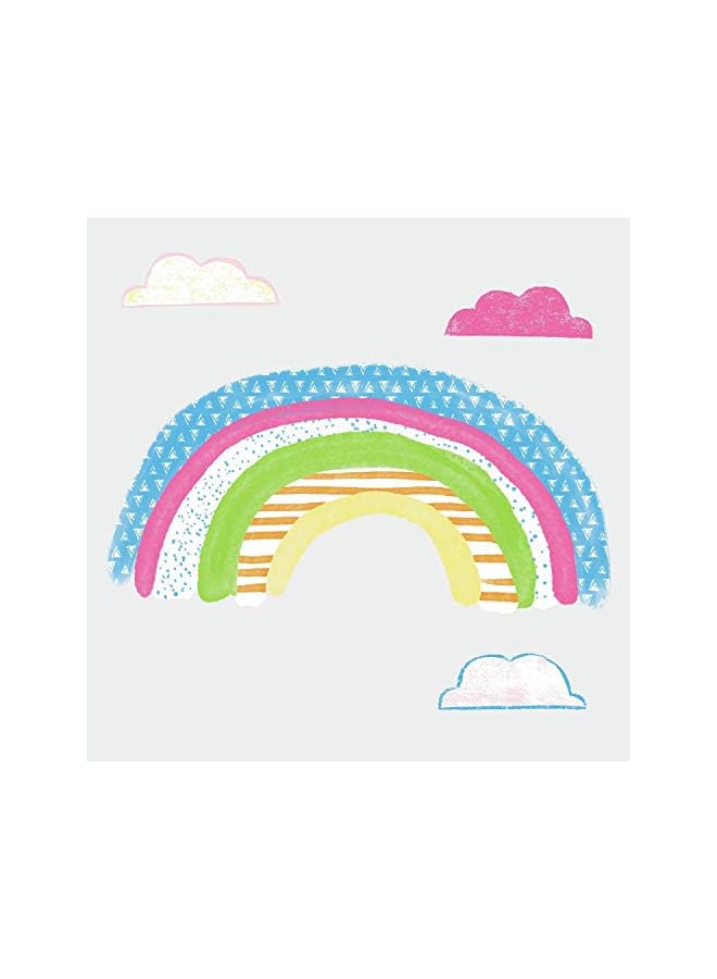RoomMates Pattern Rainbow Peel And Stick Giant Wall Decals - Image 3