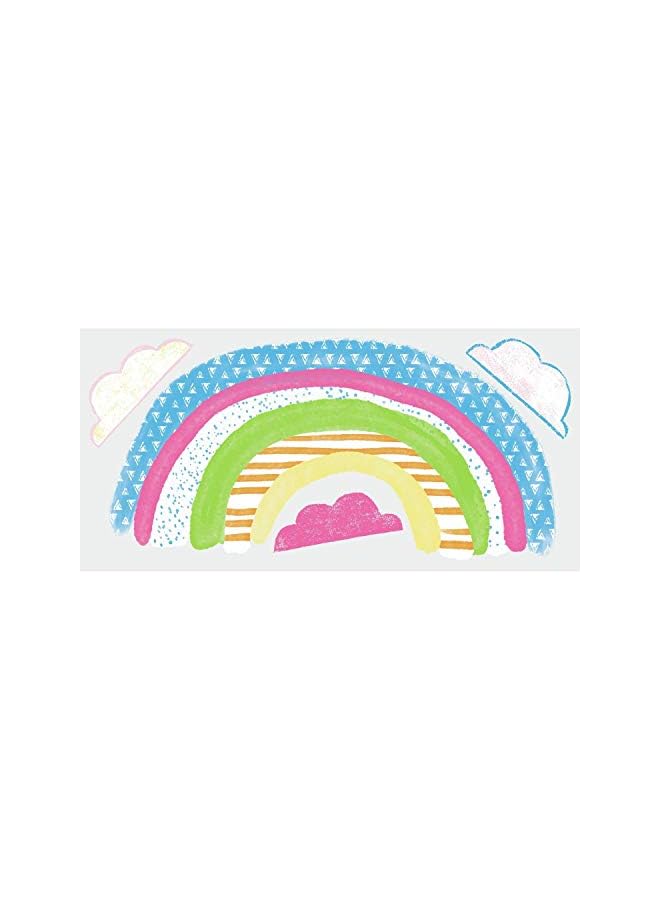 RoomMates Pattern Rainbow Peel And Stick Giant Wall Decals - Image 2