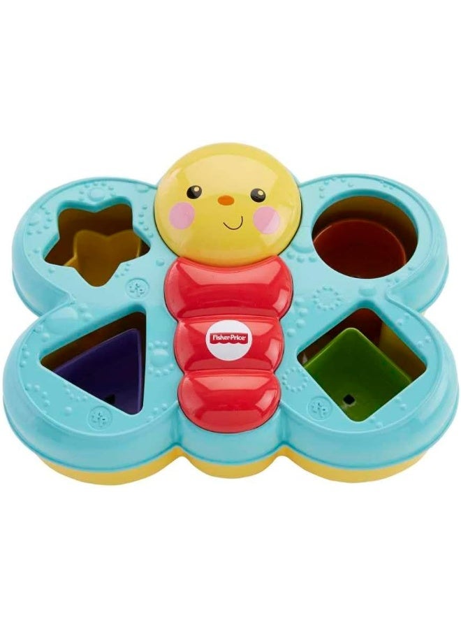 Fisher-Price Butterfly Sorter Baby Toy Blocks – Montessori Educational Stacking & Sorting - Image 4