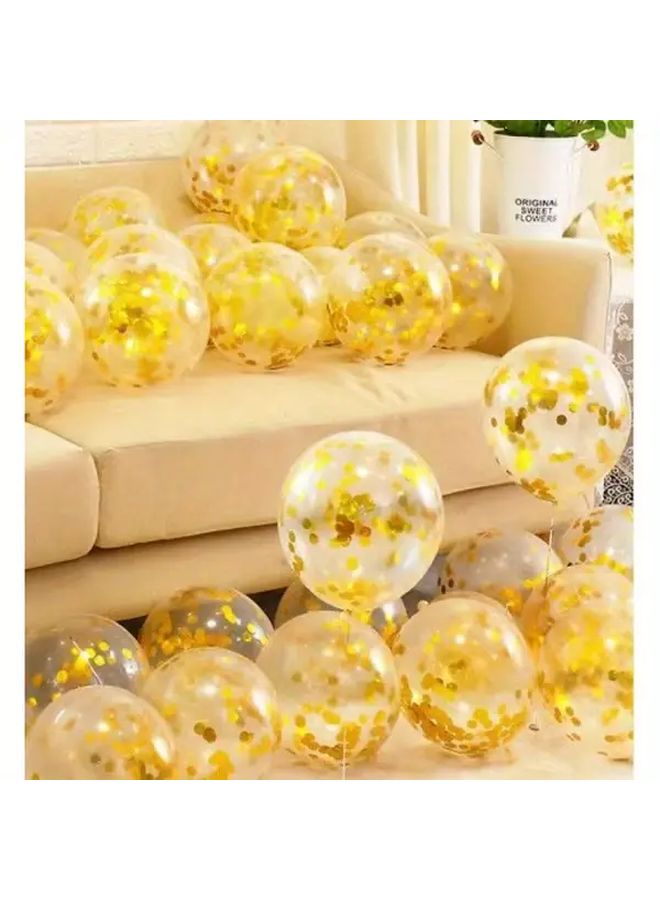 120 Premium 12 Inch Paillette Balloons Mixed Silvery Magenta Set With Pump - Image 1
