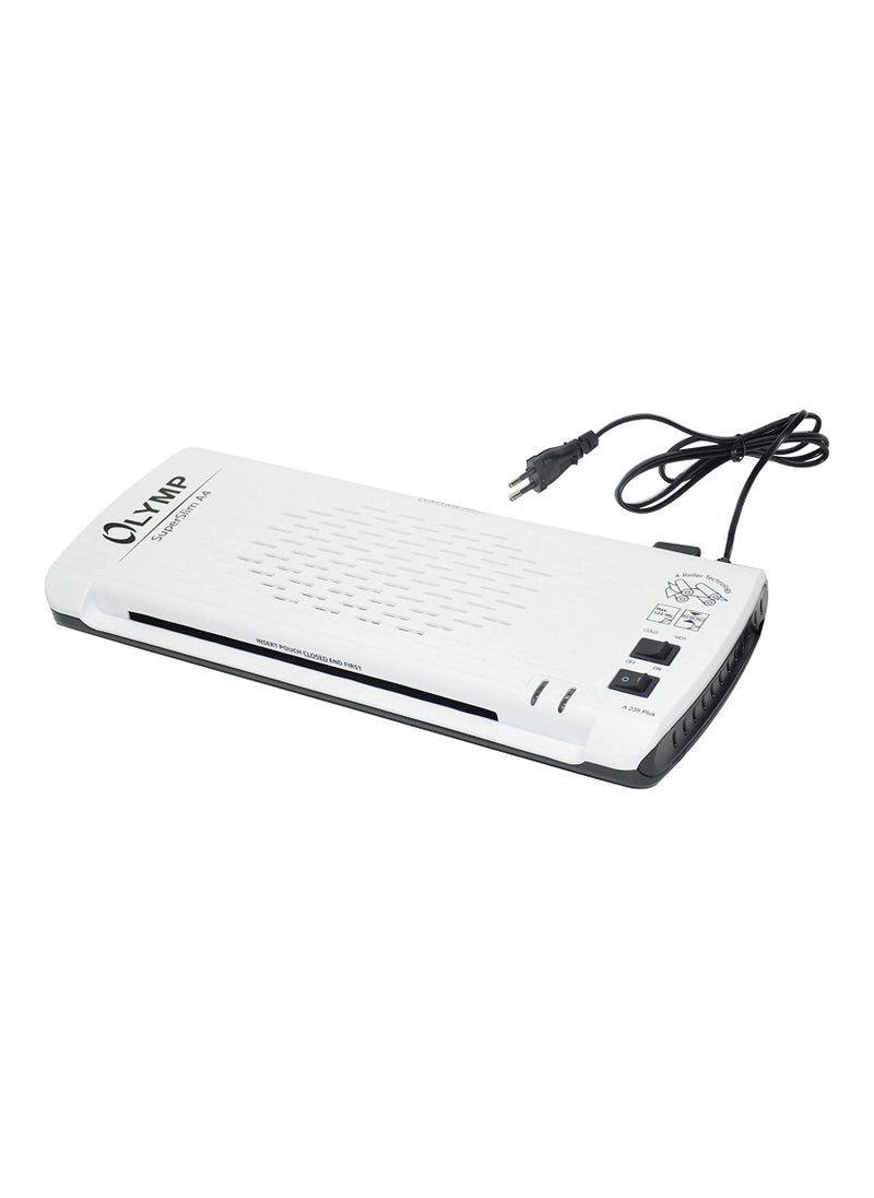 Olympia - Olympia 4 Rollen A4 size Laminating Machine Super Flat, A235 Plus - OLLM3146 - Image 1