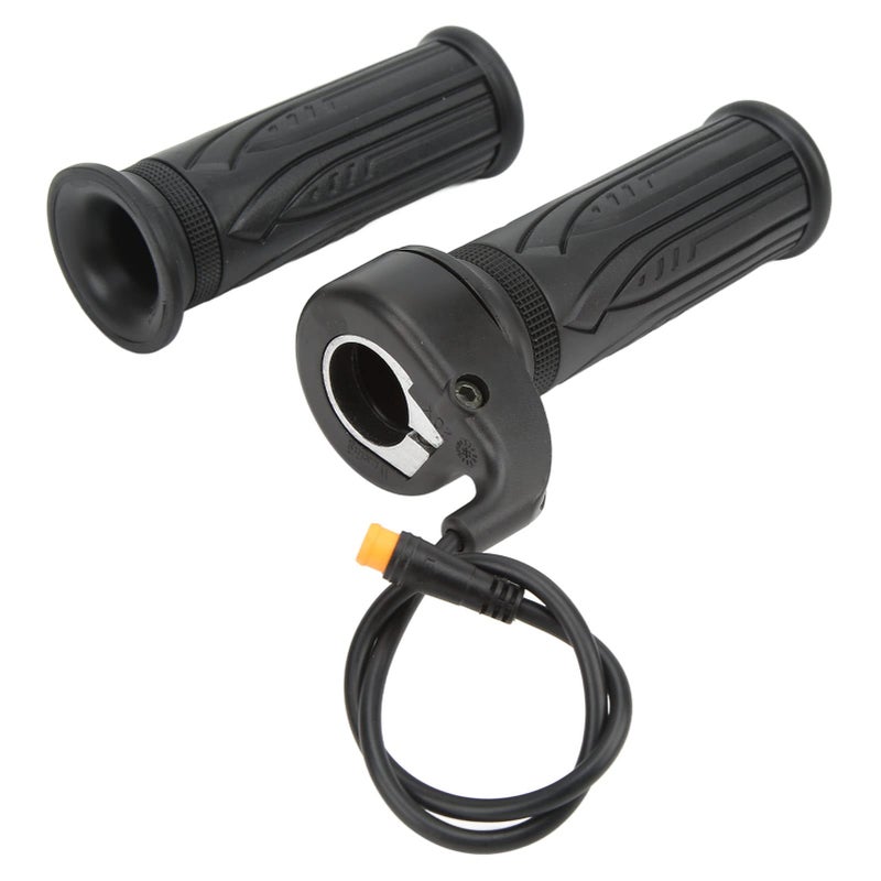JackCao EBike Throttle Grip, Electric Bicycle Scooter Full Twist Throttle Ebike Handlebar with Waterproof Joint Scooter Speed Throttle Handle for Electric Bicycle (22.2mm/0.87in) - Image 1