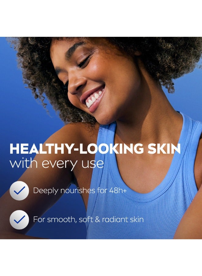 Nivea Body Lotion Moisturizer Cocoa Butter Vitamin E Pack of 3 - Image 3