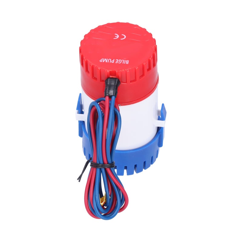 Bilge Pump ABS Stainless Steel Shock-Resistant Housing - High Efficiency Low Noise Submersible Pump for Marine Sewage Drainage - Image 4