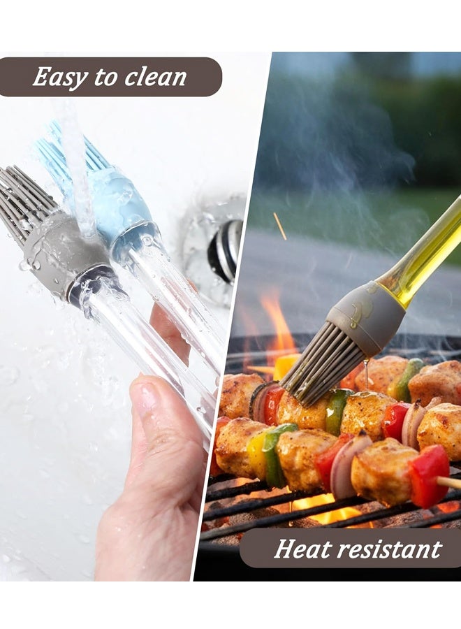4Pcs Basting Brush for Cooking,Food Brushes Spread Oil Butter Sauce Food Applicator for BBQ Grill Baking Kitchen Cooking - Image 5