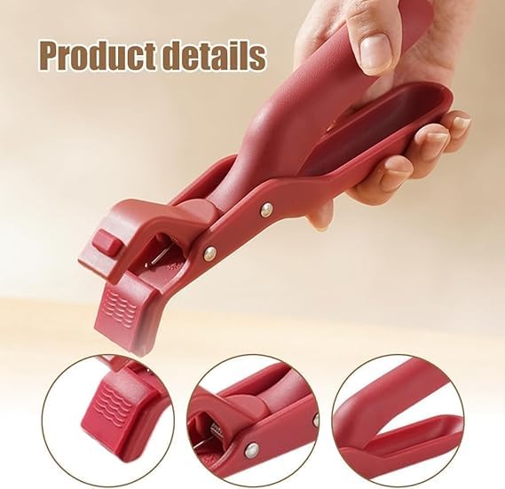 Blase enterprise Blase enterprise Multi-Purpose Anti-Scalding Bowl Holder Clip, Multi-Function Anti-Scald Bowl for Kitchen, Silicone Non-Slip Heat Insulation Clip for Pot Holder  - Image 2