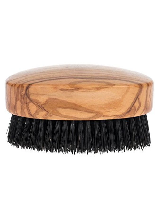 Fendrihan Genuine Boar Bristle And Olivewood Military Hair Brush, Medium Stiff Bristle, Made In Germany - Image 5