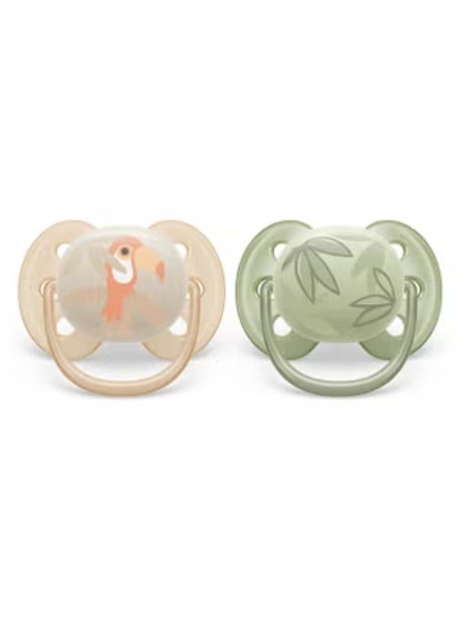 Avent Philips Avent Ultra Soft Soother for , 0-6 Months - Image 3
