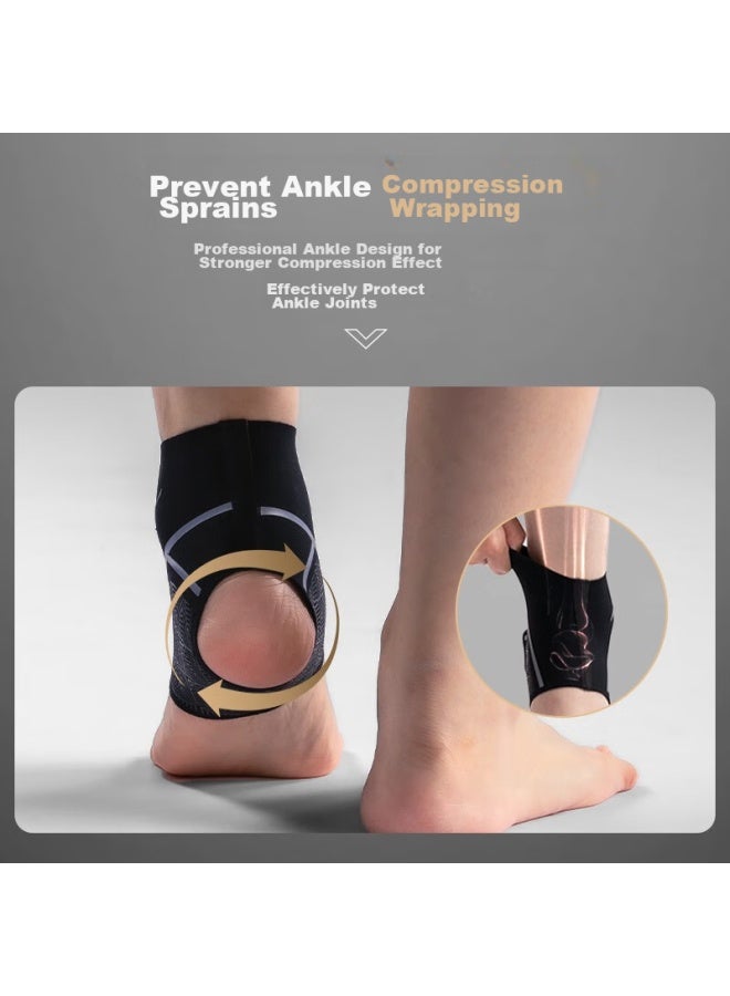 Mizuno Mizuno Ankle Support Brace For Men And Women, Anti-sprain Recovery Sleeve, Basketball Ankle Protector, Ultra-thin Fixation Brace For Running And Foot Protection  - Image 5