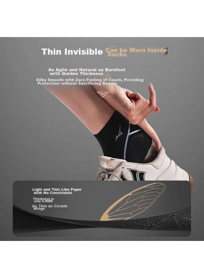Mizuno Mizuno Ankle Support Brace For Men And Women, Anti-sprain Recovery Sleeve, Basketball Ankle Protector, Ultra-thin Fixation Brace For Running And Foot Protection  - Image 4