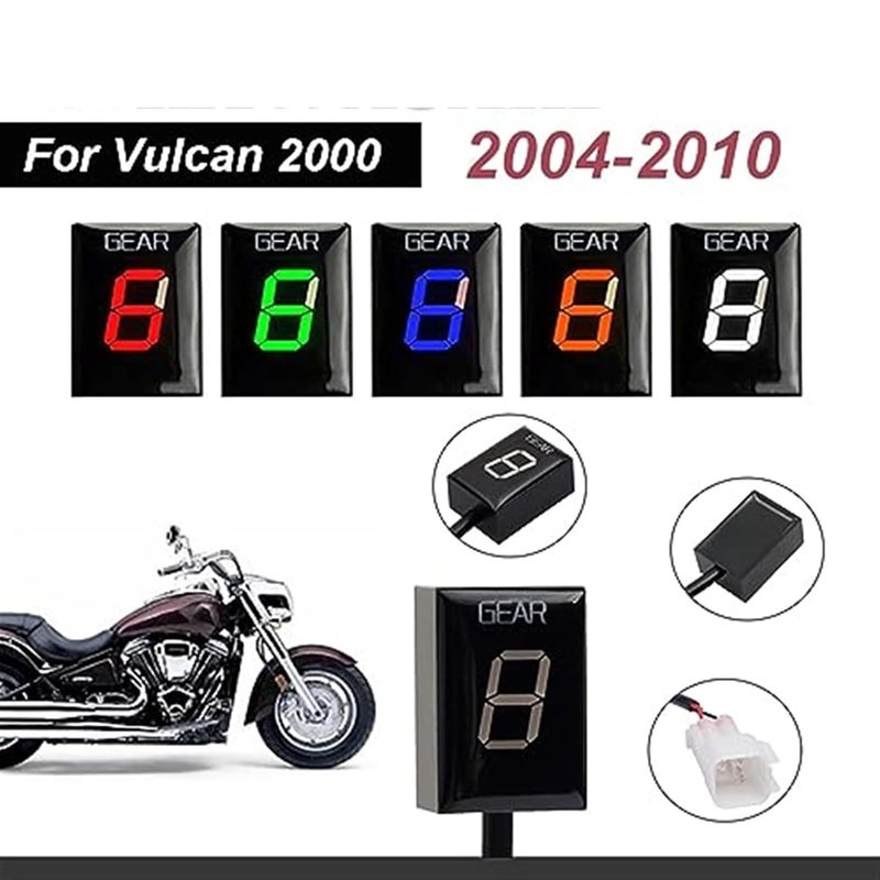 Wivplex Motorcycle 1-6 Gear Indicator - Image 5