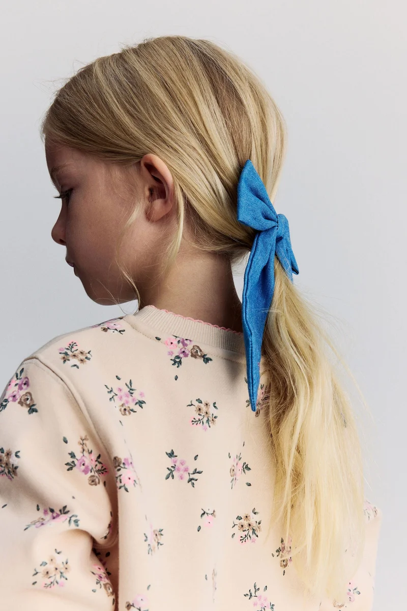 H&M Printed brushed-inside sweatshirt