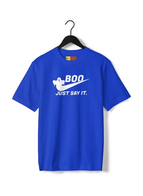 T-Shirt Just Boo It Oversize Unisex