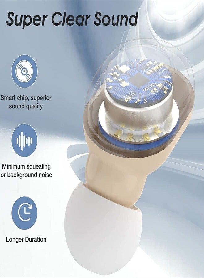 أجهزة مساعدة على السمع، أجهزة مساعدة على السمع مغناطيسية غير مرئية، صندوق شحن تلامسي مع شاشة عرض طاقة LED - Image 5